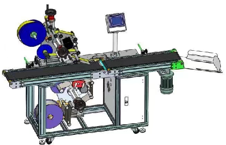 平面貼標機的多種貼標用途